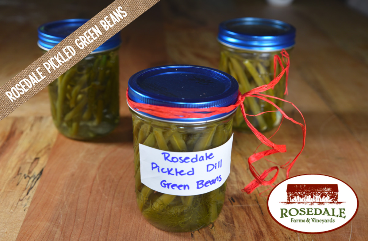 pickled dill green beans