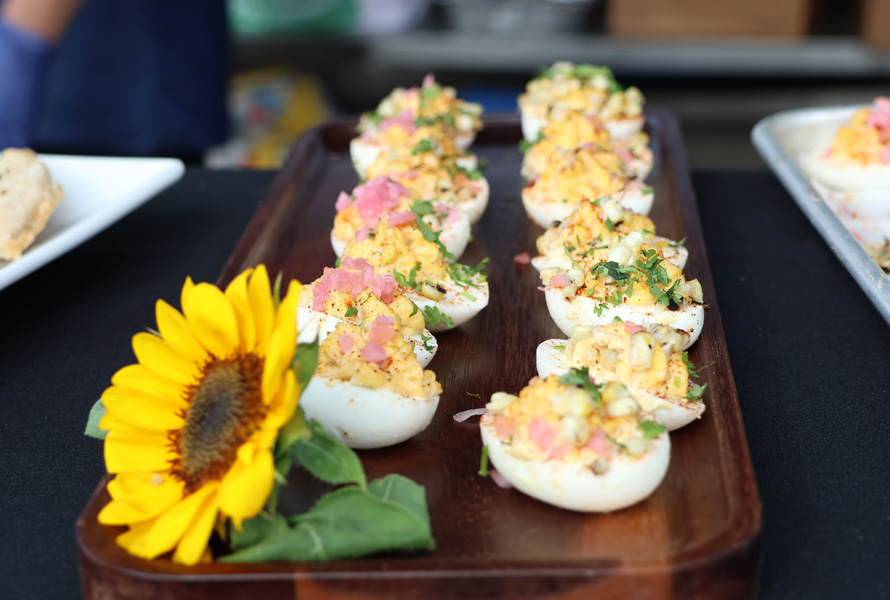 deviled eggs